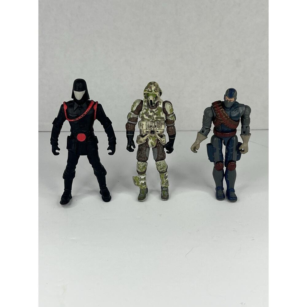 GI Joe Action figure lot Of 3 figures 2004-2005